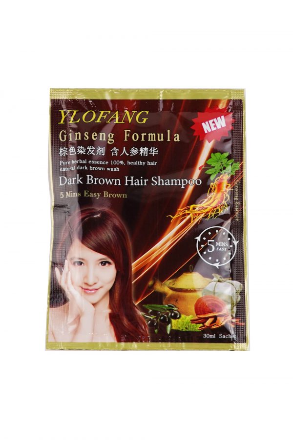 ylofang brown hair dye sackets